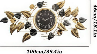 The Midnight Foliage Clock (39 x 18 Inches)